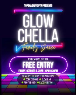 GlowChella Family Dance Flyer